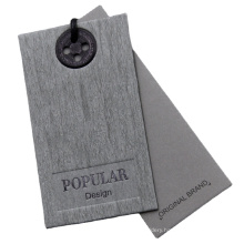 High Quality Low Price Custom Printed Paper Hang Tag With Logo For Garment